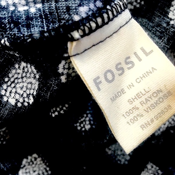 Fossil Black and White Polka Dot Dress | SIZE XS - Picture 6 of 8